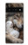 S4089 オオカミと子羊 Gentle Wolf And Lamb Friendship Art Google Pixel 6 Pro バックケース、フリップケース・カバー