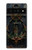 S4106 アンカーと舵輪アート Vintage Maritime Anchor Helm Art Google Pixel 6 Pro バックケース、フリップケース・カバー