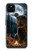 S4095 森のクマ幻想画 Majestic Bear Indian Wilderness Art Google Pixel 4a 5G バックケース、フリップケース・カバー