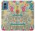 S4078 カラフル落書き柄 Abstract Colorful Doodle Pattern Motorola Moto G Play 4G (2024) バックケース、フリップケース・カバー