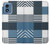 S4082 モダンパッチワーク柄 Modern Geometric Patchwork Pattern Motorola Moto G Play 4G (2024) バックケース、フリップケース・カバー