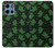 S4087 かわいいおばけ柄 Cute Green Ghost Cartoon Pattern Motorola Moto G 5G (2025) バックケース、フリップケース・カバー