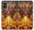 S4090 炎のドラゴンアート Epic Fire Dragon Fantasy Illustration Motorola Moto G 5G (2024) バックケース、フリップケース・カバー