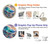 S4084 虹色ファンタジー波 Rainbow Ocean Wave Fantasy Motorola Moto G Power (2025,2026) バックケース、フリップケース・カバー
