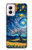 S4081 幻想銀河夜空アート Dreamy Spiral Galaxy Night Sky Art Motorola Moto G Power 5G (2024) バックケース、フリップケース・カバー