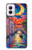 S4083 月夜のベネチア風景 Colorful Painting Moonlit Venice City Motorola Moto G Power 5G (2024) バックケース、フリップケース・カバー