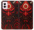 S4099 赤鬼幻想アート Mystic Red Demon Illustration Motorola Moto G Power 5G (2024) バックケース、フリップケース・カバー