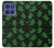 S4087 かわいいおばけ柄 Cute Green Ghost Cartoon Pattern Motorola Moto G Stylus 5G (2025,2026), Edge 60 Stylus バックケース、フリップケース・カバー