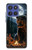 S4095 森のクマ幻想画 Majestic Bear Indian Wilderness Art Motorola Moto G Stylus 5G (2025,2026), Edge 60 Stylus バックケース、フリップケース・カバー