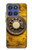 S4107 レトロ電話ダイヤル Retro Rotary Phone Dial Vintage Motorola Moto G Stylus 5G (2025,2026), Edge 60 Stylus バックケース、フリップケース・カバー