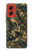 S4091 デジタル迷彩柄 Green Digital Camouflage Pattern Motorola Moto G Stylus 5G (2024) バックケース、フリップケース・カバー