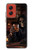 S4102 スカルバーアート Vintage Skull Tavern Artwork Motorola Moto G Stylus 5G (2024) バックケース、フリップケース・カバー