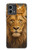 S4093 王冠ライオンアート Royal Lion Portrait Artwork Motorola Moto G Stylus 5G (2023) バックケース、フリップケース・カバー