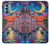S4083 月夜のベネチア風景 Colorful Painting Moonlit Venice City Motorola Moto G Stylus 5G (2022) バックケース、フリップケース・カバー
