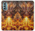 S4090 炎のドラゴンアート Epic Fire Dragon Fantasy Illustration Motorola Moto G Stylus 5G (2022) バックケース、フリップケース・カバー