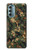 S4091 デジタル迷彩柄 Green Digital Camouflage Pattern Motorola Moto G Stylus 5G (2022) バックケース、フリップケース・カバー