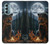 S4095 森のクマ幻想画 Majestic Bear Indian Wilderness Art Motorola Moto G Stylus 5G (2022) バックケース、フリップケース・カバー
