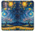 S4081 幻想銀河夜空アート Dreamy Spiral Galaxy Night Sky Art Motorola Moto G30, G20, G10 バックケース、フリップケース・カバー