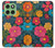 S4105 カラフル花柄 Vibrant Colorful Floral Pattern Motorola Edge 60 バックケース、フリップケース・カバー