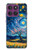 S4081 幻想銀河夜空アート Dreamy Spiral Galaxy Night Sky Art Motorola Edge 60 Pro バックケース、フリップケース・カバー