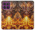 S4090 炎のドラゴンアート Epic Fire Dragon Fantasy Illustration Motorola Edge 60 Pro バックケース、フリップケース・カバー
