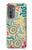 S4078 カラフル落書き柄 Abstract Colorful Doodle Pattern Motorola Edge (2022) バックケース、フリップケース・カバー