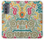 S4078 カラフル落書き柄 Abstract Colorful Doodle Pattern Motorola Edge (2022) バックケース、フリップケース・カバー