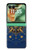 S4086 マリンコンパス柄 Nautical Compass Maritime Design Motorola Razr 70+,60+, Razr+ (2026, 2025, 2024) バックケース、フリップケース・カバー