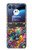S4085 宇宙船サイケアート Cosmic Spaceship Psychedelic Art Motorola Razr 40 Ultra バックケース、フリップケース・カバー