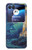 S4092 月夜の灯台風景 Moonlit Lighthouse Coastal Painting Motorola Razr 40 Ultra バックケース、フリップケース・カバー