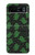 S4087 かわいいおばけ柄 Cute Green Ghost Cartoon Pattern Motorola Razr 40 バックケース、フリップケース・カバー