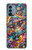 S4085 宇宙船サイケアート Cosmic Spaceship Psychedelic Art OnePlus Nord N200 5G バックケース、フリップケース・カバー