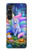 S4088 幻想キツネ精霊 Fantasy Fox Spirit Magical Artwork Sony Xperia 1 VI バックケース、フリップケース・カバー