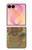 S0214 フィンセント・ファン・ゴッホ 15本のひまわり Van Gogh Vase Fifteen Sunflowers Samsung Galaxy Z Flip 8 バックケース、フリップケース・カバー
