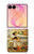 S0272 ウォールアート エジプト壁画 Egypt Wall Art Samsung Galaxy Z Flip 8 バックケース、フリップケース・カバー