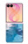 S1291 イルカ Dolphin Samsung Galaxy Z Flip 8 バックケース、フリップケース・カバー