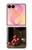 S1316 ブドウのボトルと赤ワインのグラス Grapes Bottle and Glass of Red Wine Samsung Galaxy Z Flip 8 バックケース、フリップケース・カバー