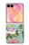 S2178 花アートの絵画 Flower Floral Art Painting Samsung Galaxy Z Flip 8 バックケース、フリップケース・カバー