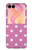 S2358 ピンクの水玉 Pink Polka Dots Samsung Galaxy Z Flip 8 バックケース、フリップケース・カバー