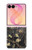 S2664 黒開花アーモンドの木 フィンセント・ファン・ゴッホ Black Blossoming Almond Tree Van Gogh Samsung Galaxy Z Flip 8 バックケース、フリップケース・カバー