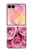S2943 ピンクローズ Pink Rose Samsung Galaxy Z Flip 8 バックケース、フリップケース・カバー