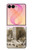 S3046 ニューヨーク フラットアイアンビル Old New York Flatiron Building Samsung Galaxy Z Flip 8 バックケース、フリップケース・カバー