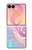S3050 ヴィンテージパステルの花 Vintage Pastel Flowers Samsung Galaxy Z Flip 8 バックケース、フリップケース・カバー