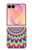 S3162 カラフルなサイケデリック Colorful Psychedelic Samsung Galaxy Z Flip 8 バックケース、フリップケース・カバー