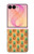 S3258 パイナップル柄 Pineapple Pattern Samsung Galaxy Z Flip 8 バックケース、フリップケース・カバー