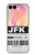 S3664 航空会社の旅行手荷物ラベル Airline Travel Luggage Label Samsung Galaxy Z Flip 8 バックケース、フリップケース・カバー