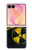 S3891 核の危険 Nuclear Hazard Danger Samsung Galaxy Z Flip 8 バックケース、フリップケース・カバー