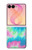 S4033 パステルカラーのタイダイ染め Pastel Color Tie Dye Samsung Galaxy Z Flip 8 バックケース、フリップケース・カバー