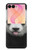 S4049 舌を出した可愛いパンダ Cute Panda Stick Out Tongue Samsung Galaxy Z Flip 8 バックケース、フリップケース・カバー