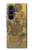 S0214 フィンセント・ファン・ゴッホ 15本のひまわり Van Gogh Vase Fifteen Sunflowers Samsung Galaxy Z Fold 8 Ultra バックケース、フリップケース・カバー